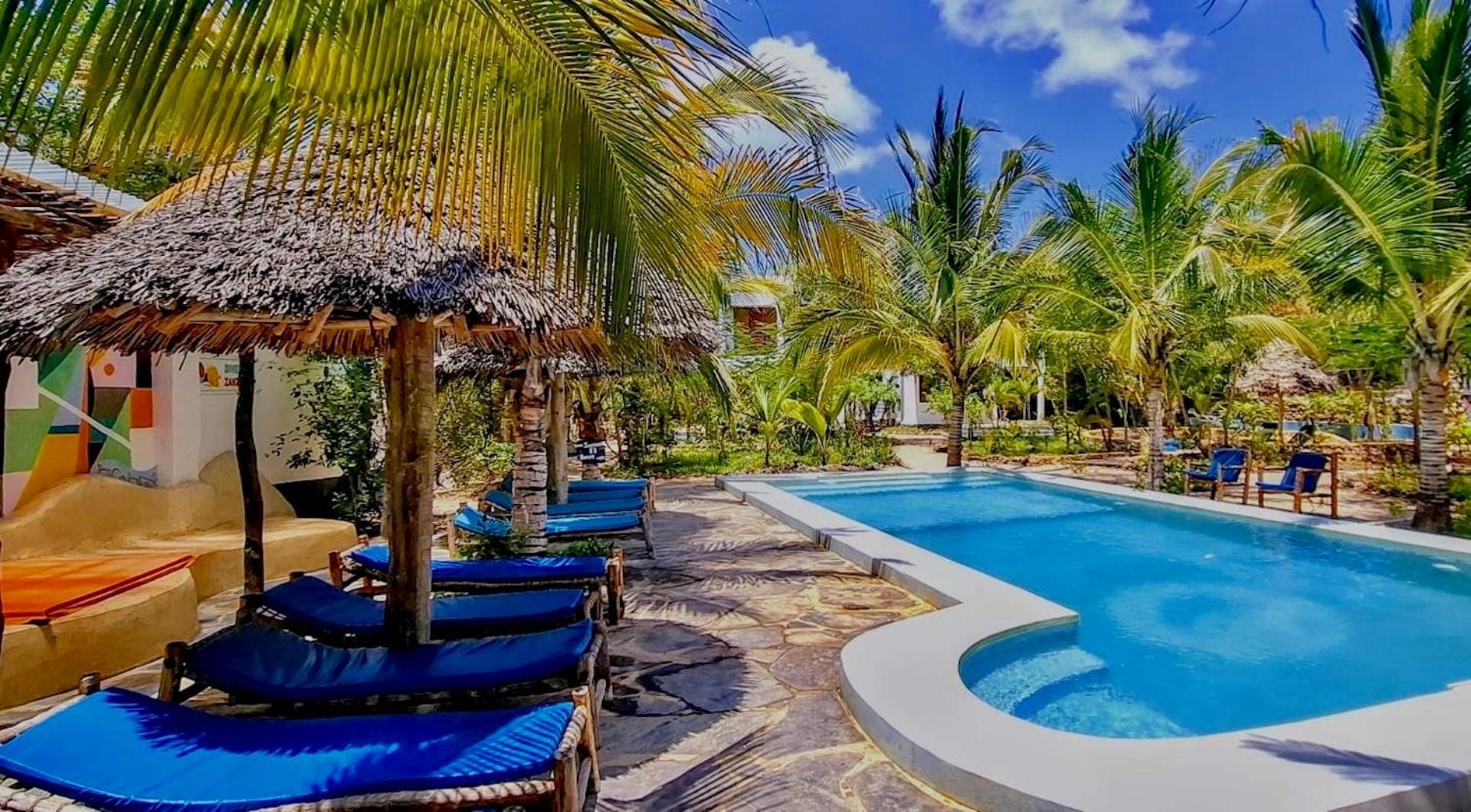 Hotel Kameleon Blue Kizimkazi Esterno foto